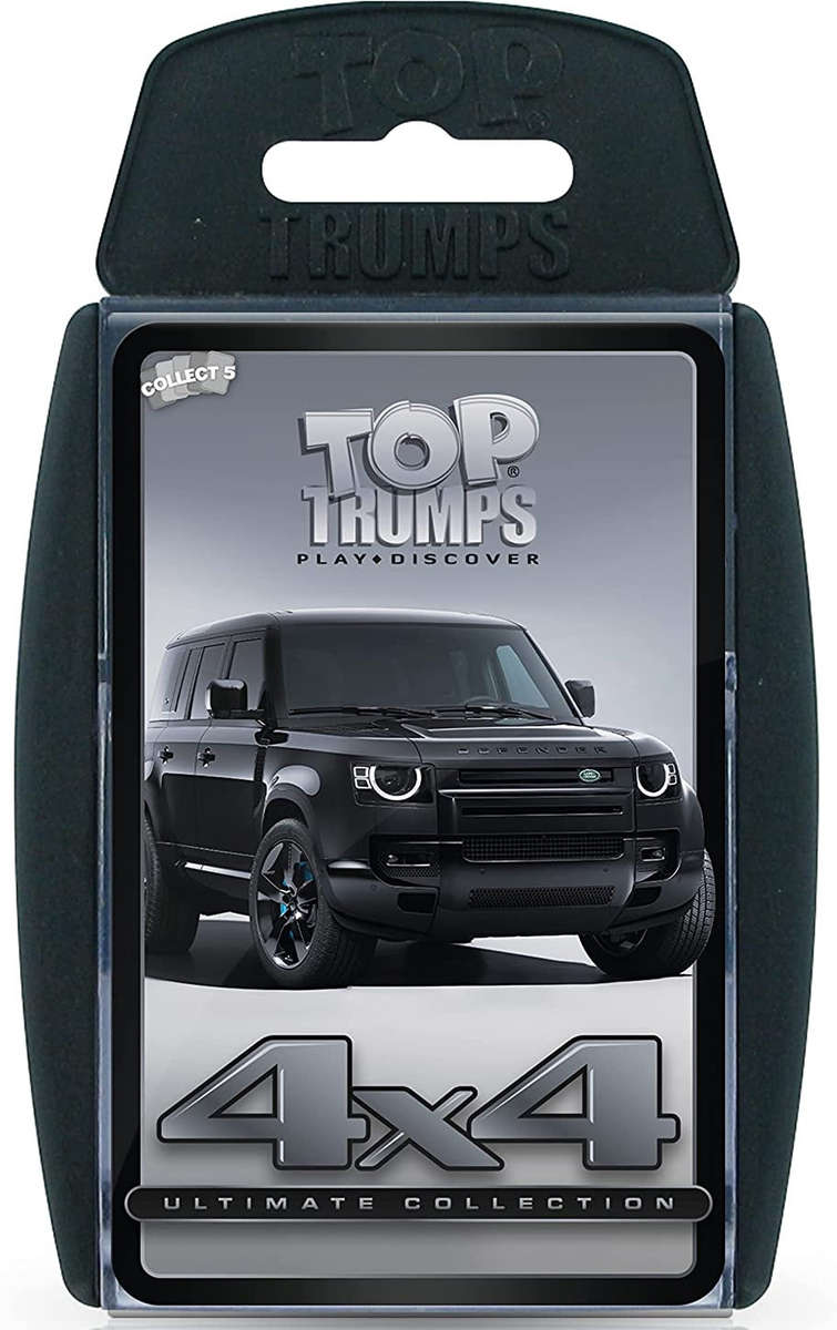 Top Trumps Card Game Classics Monster 4x4 Vehicles