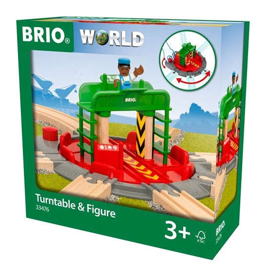 BRIO - Turntable & Figure (33476)