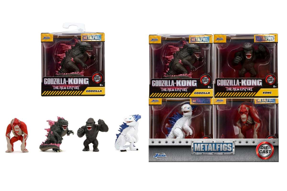 Jada - Godzilla x Kong - The New Empire 2.5 Inch Die -Cast Figure Assortment