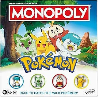 Monopoly Pokemon (Board Games)