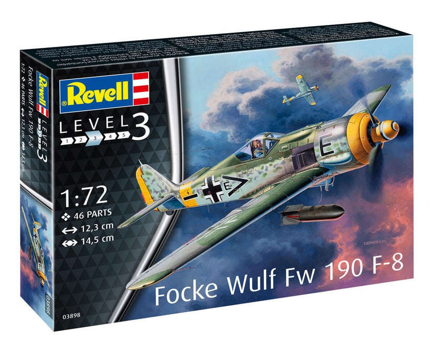 Revell Focke Wulf Fw190 F-8 1:72 (Model Kit)