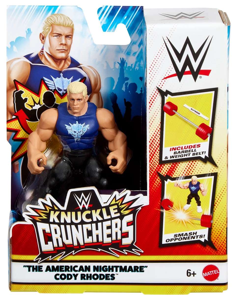 WWE - Knuckle Crunchers Figure - Cody Rhodes (Toys)