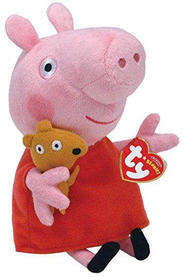 Ty - Peppa Pig Peppa 6 inch Beanie