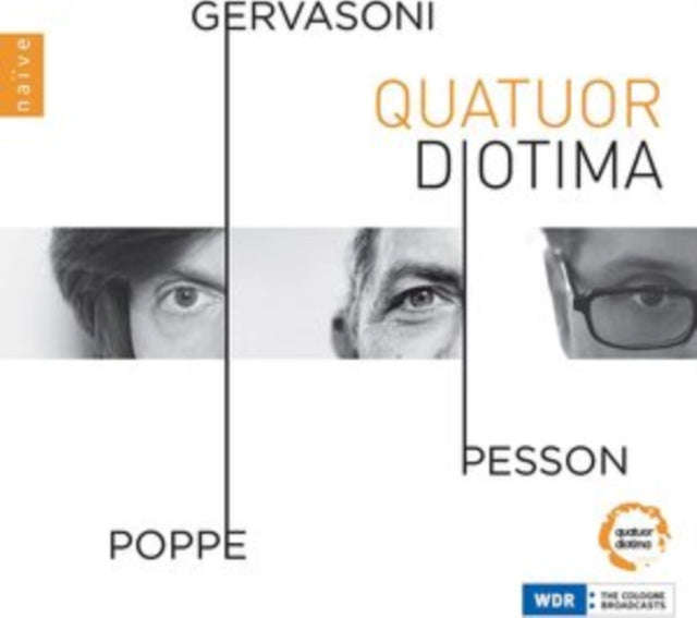 Quatuor Diotima - Gervasioni. Pesson. Poppe (CD)