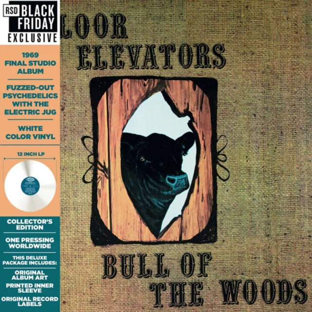 13Th Floor Elevators - Bull Of The Woods (White Vinyl) ( 2023) (Vinyl)