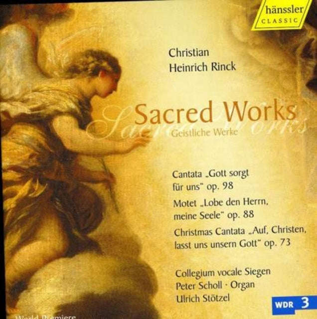 Collegium Vocale Siegenscholl - Rincksacred Works (CD)