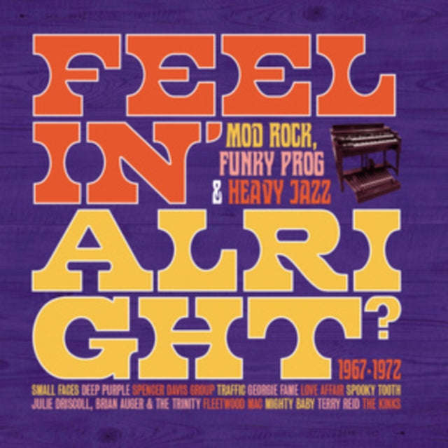 Various Artists - Feelin' Alright - Mod Rock F (CD Box Set)
