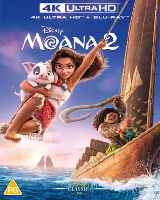 Disneys Moana 2 (4K Ultra HD + Blu-ray)
