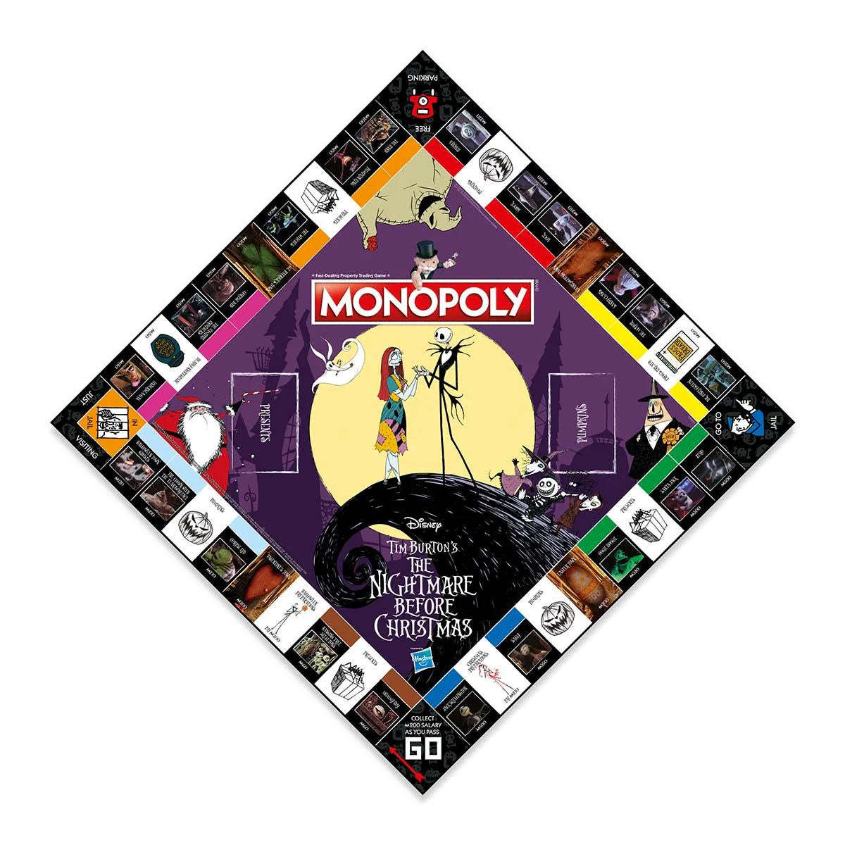 Monopoly Nightmare Before Xmas Edition (Board Games)