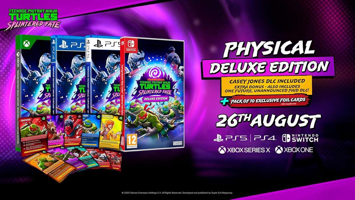 Teenage Mutant Ninja Turtles: Splintered Fate - Deluxe Edition (PS4)