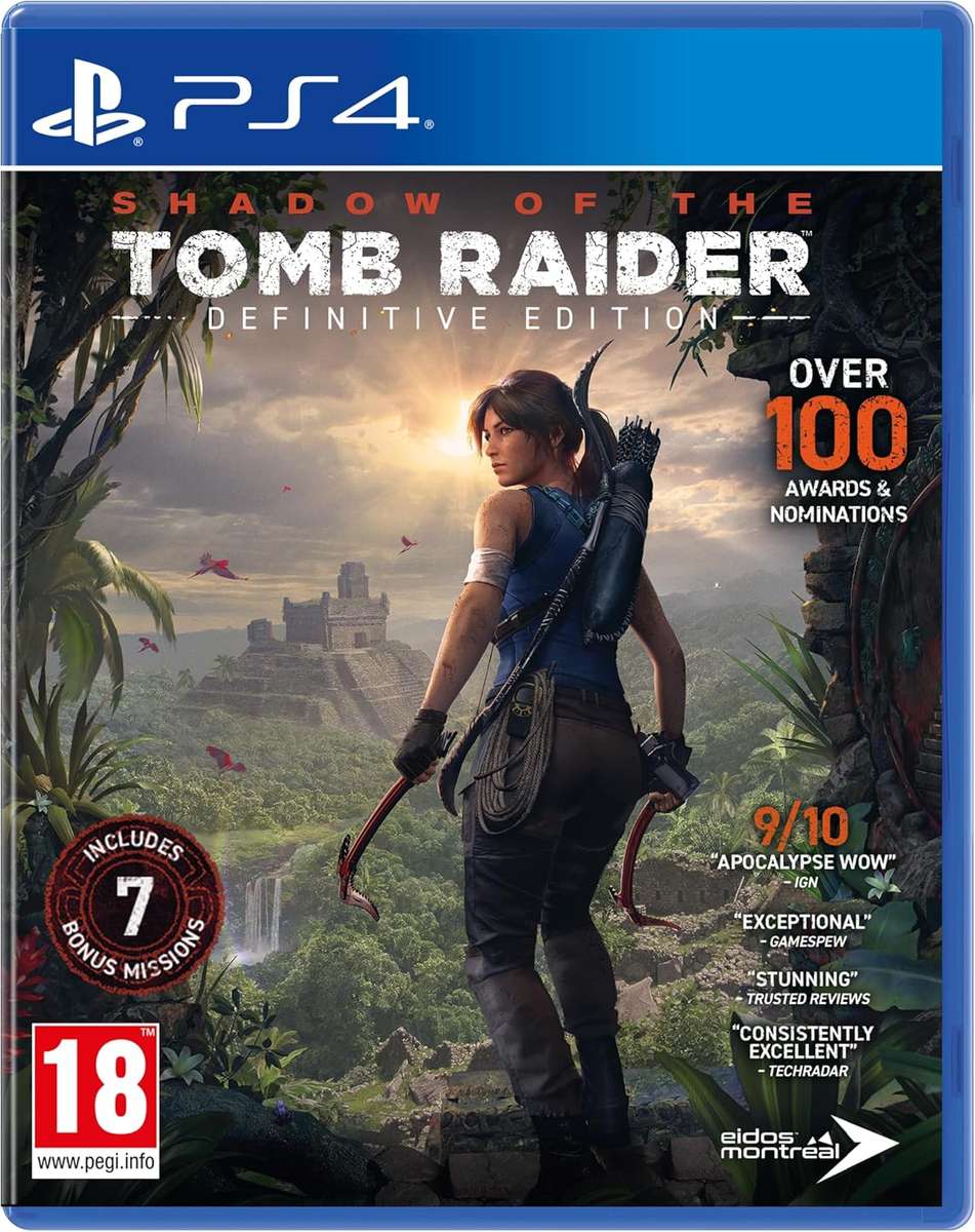 Shadow of the Tomb Raider - Definitive Edition (PS4) (Ships in 1 Business Day)