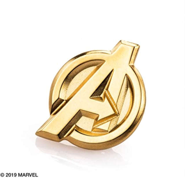 Marvel - Avengers Gilt Insignia Pewter Lapel Pin (Badge Pin Metal)