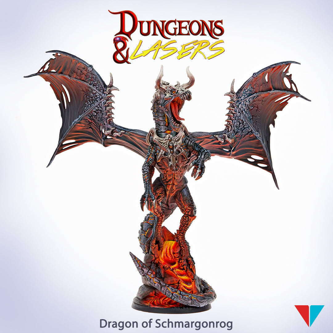 Dungeons & Lasers Dragon of Schmargonrog (Miniatures)