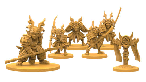 Godtear Jeen the Wandering Warrior (Board Games)