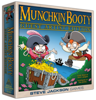 Munchkin Booty Guest Artist Edition (Board Games)
