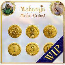 Maharaja Metal Coins (Coins)