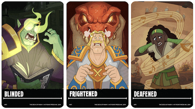 Deck of Many Animated Conditions 5E (RPGs)