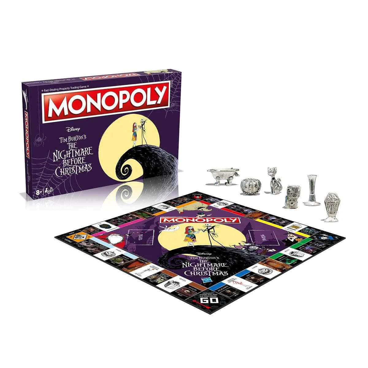 Monopoly Nightmare Before Xmas Edition (Board Games)