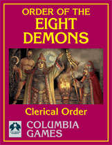 Harnmaster Order of the Eight Demons (Board Games)