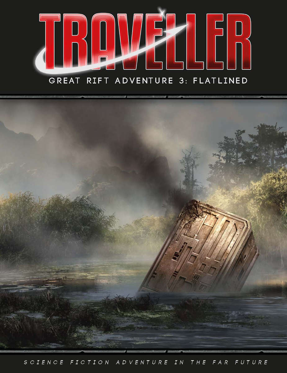 Traveller Great Rift Adventure 3 FLATLINED (RPGs)