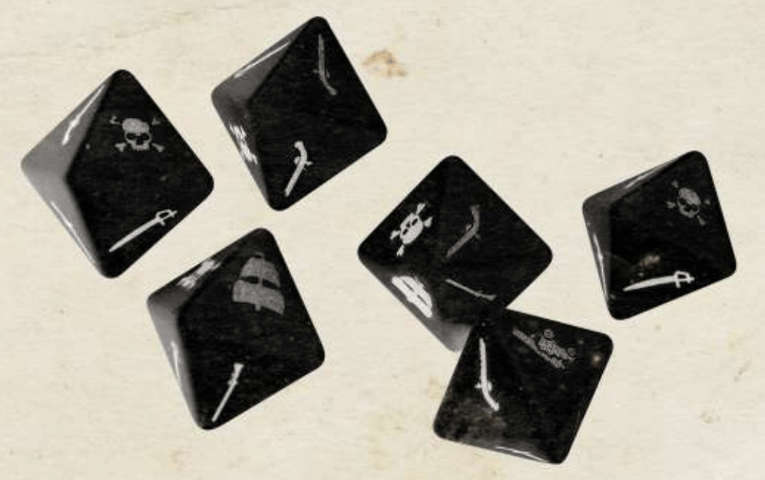 Oak and Iron Dice Set (Miniatures)