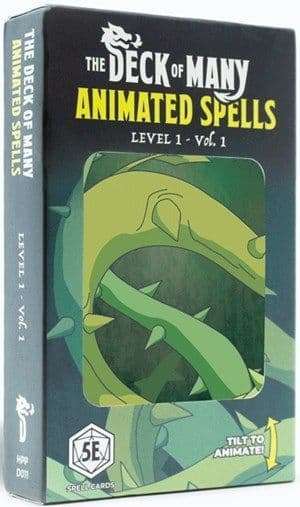 Deck of Animated Spells Level 1 Volume 1 5E (RPGs)