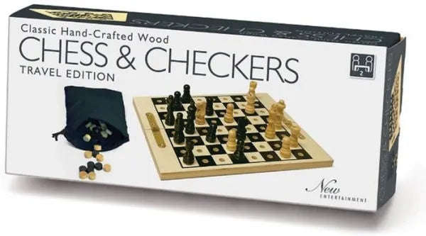Travel Chess Checkers (Board Games)