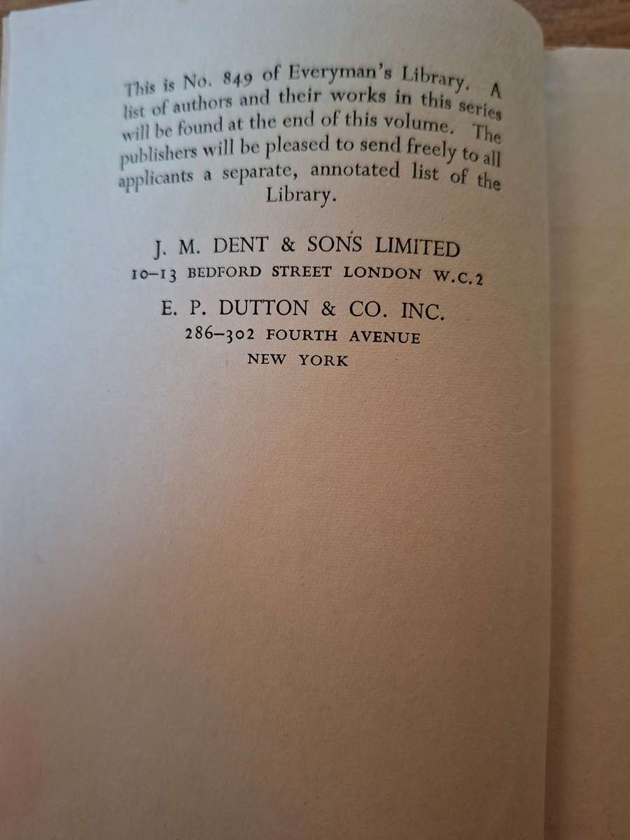 Capital, Volume Two  Karl Marx (Everymans Library No. 849, J.M. Dent & Sons / E.P. Dutton)