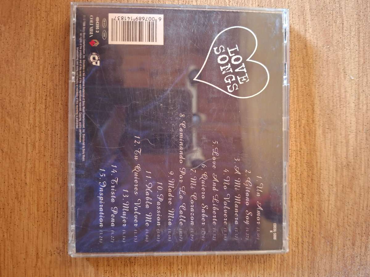  Gipsy Kings  Love Songs (CD, 1996) (Second Hand)