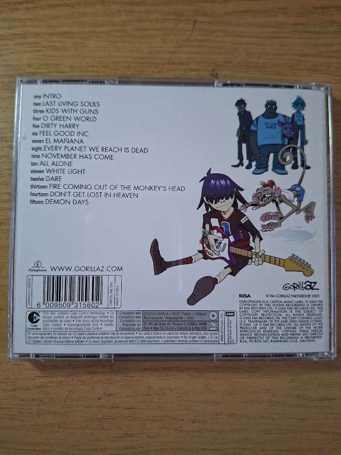 Gorillaz  Demon Days (Second-Hand CD)