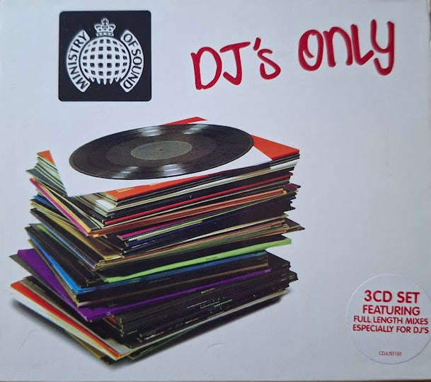 Ministry of Sound: DJs Only Vol. 1  5 (3-Disc Sets)  Second-Hand CD Collection