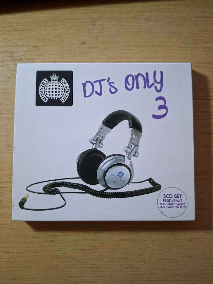 Ministry of Sound: DJs Only Vol. 1  5 (3-Disc Sets)  Second-Hand CD Collection