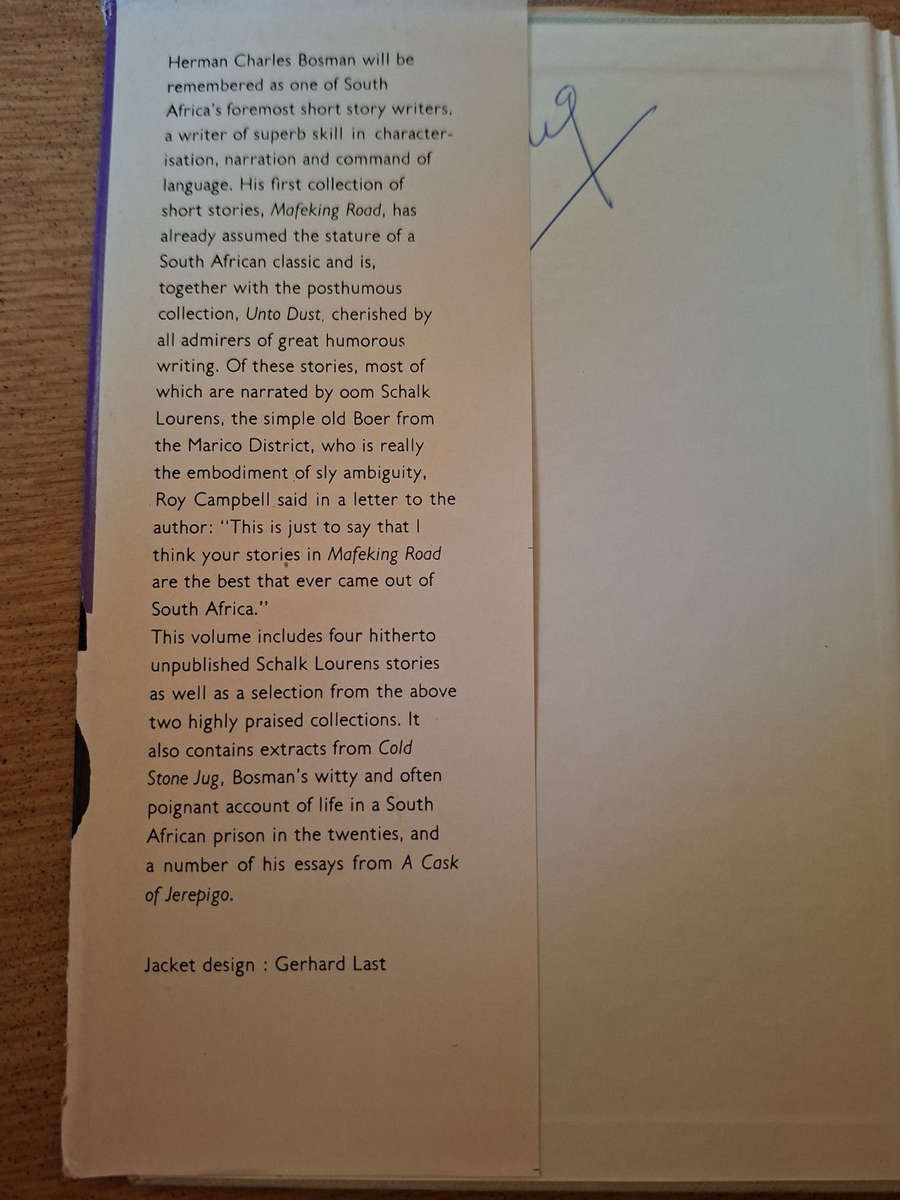 Bosman at His Best  Herman Charles Bosman (Second Hand)