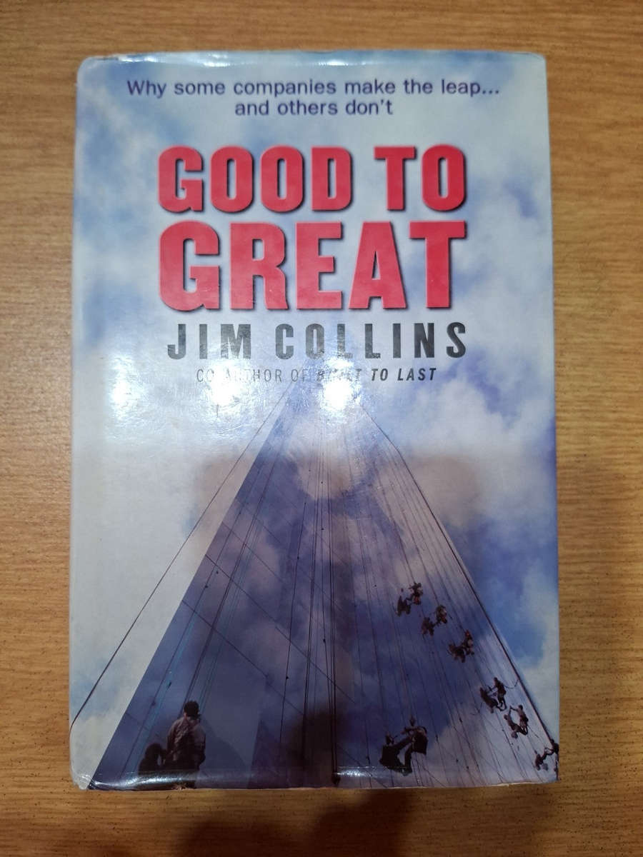 Good to Great  Jim Collins (Hardcover, Business Leadership Classic) (Second Hand)