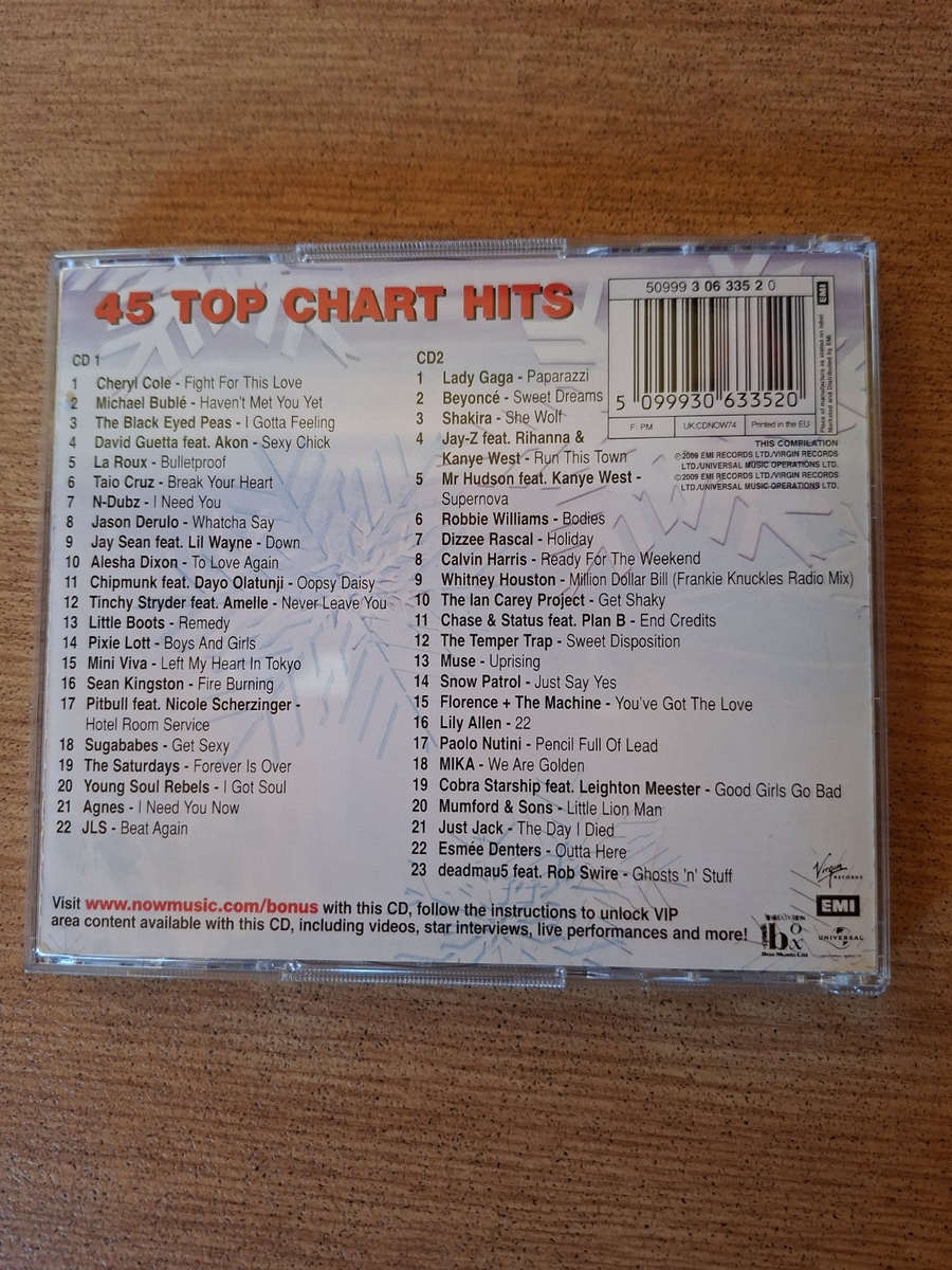  Now Thats What I Call Music! 74 (2-CD Set, 2009) (Second Hand)