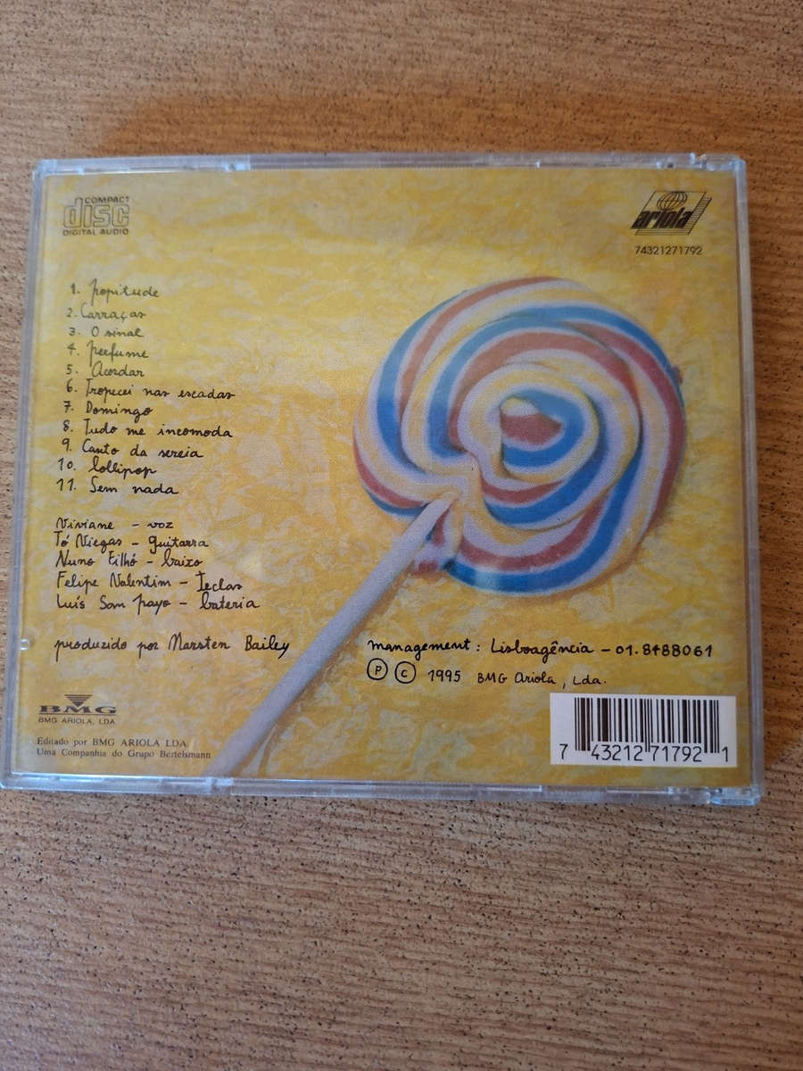  Entre Aspas  Lollipop (CD, 1995, BMG Ariola Portugal) (Second Hand)