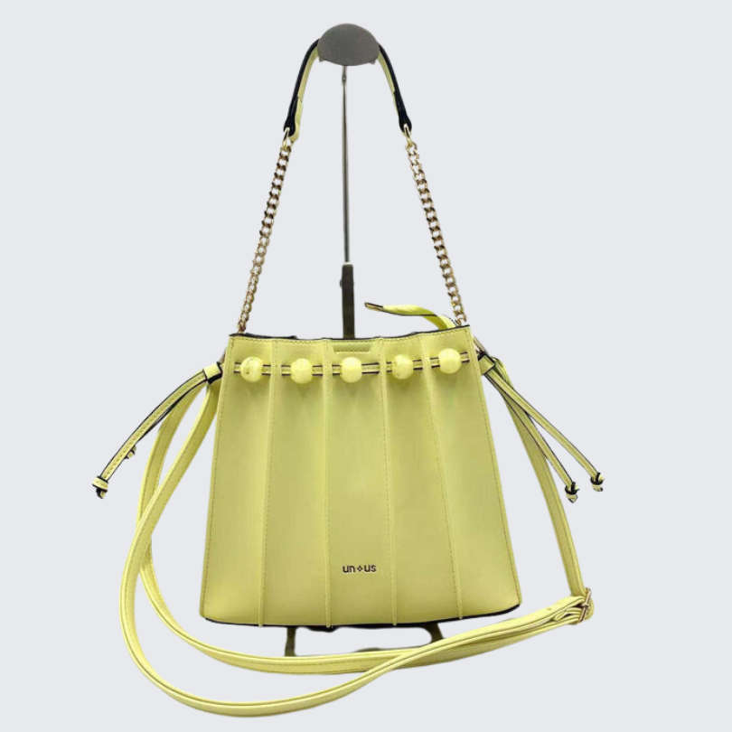 Vintage Pleat Handbag - GREEN