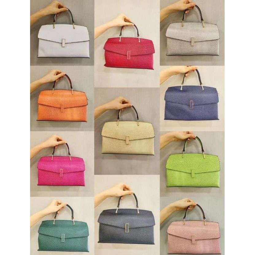 Flap Leather Handbag