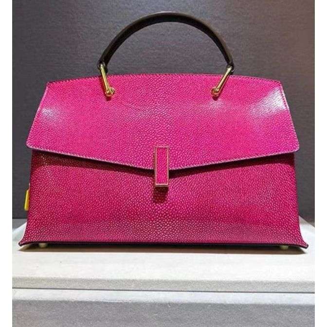 Flap Leather Handbag