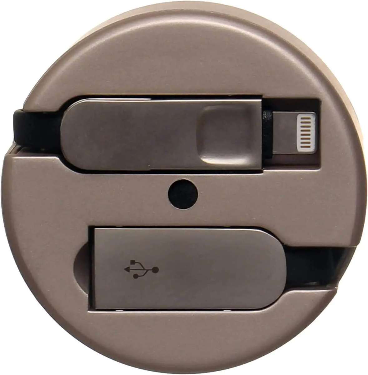 Retractable 2 In 1 Cable