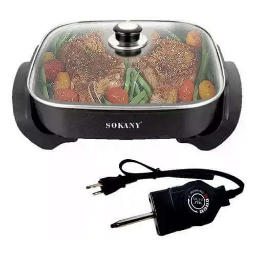 Square Nonstick Electric Frying Pan