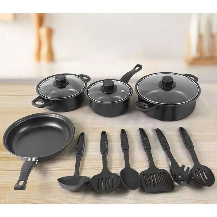 Stainless Steel Cookware 13 Pieces Set