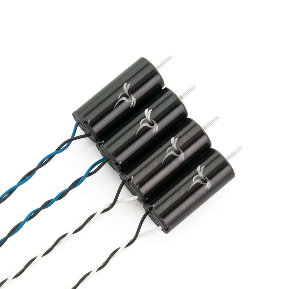 Lumenier RX0820-12 Black Chrome Mivro Brushed Motor Set (2x CW 2x CCW)