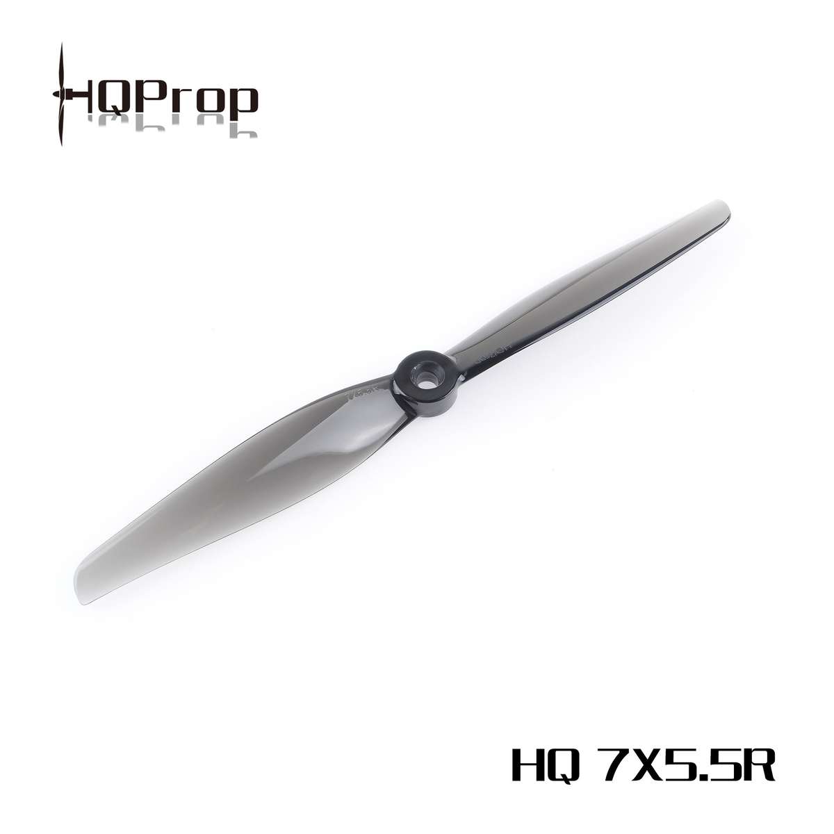 HQProp 7X5.5 Light Grey (2CW+2CCW)-Poly Carbonate