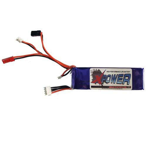 X-Power 2000mAh LiFe 9.9V 1C transmitter pack