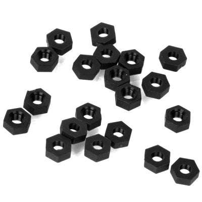 Nylon M3 Nuts (20pcs)