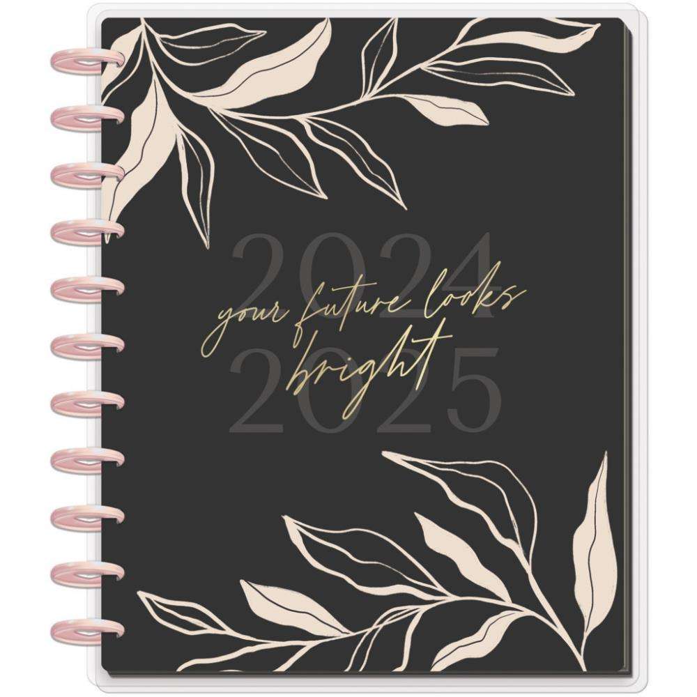 2024-2025 Dancing Leaves Happy Planner  BIG Lined Vertical Layout  12 Months