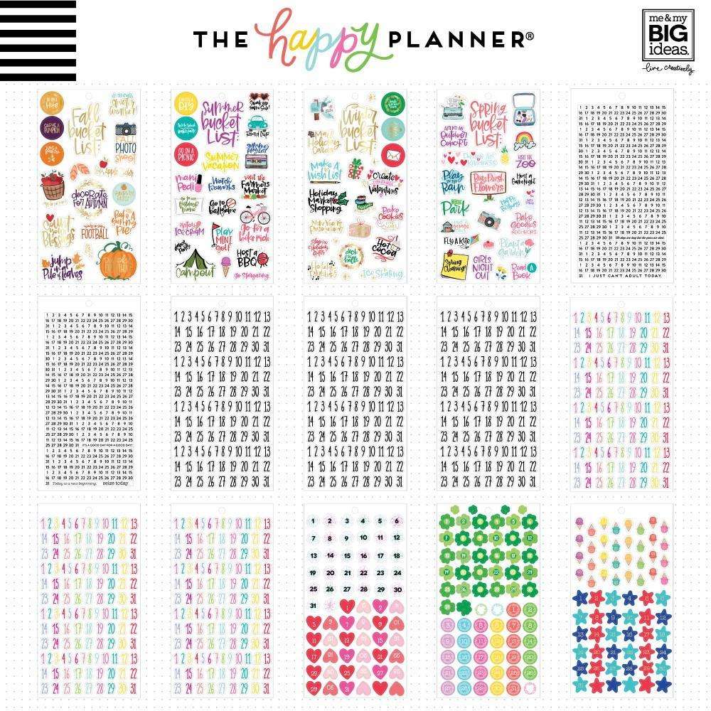 Happy Memory Keeping Value Pack Stickers - BIG - Dates & Holidays 2