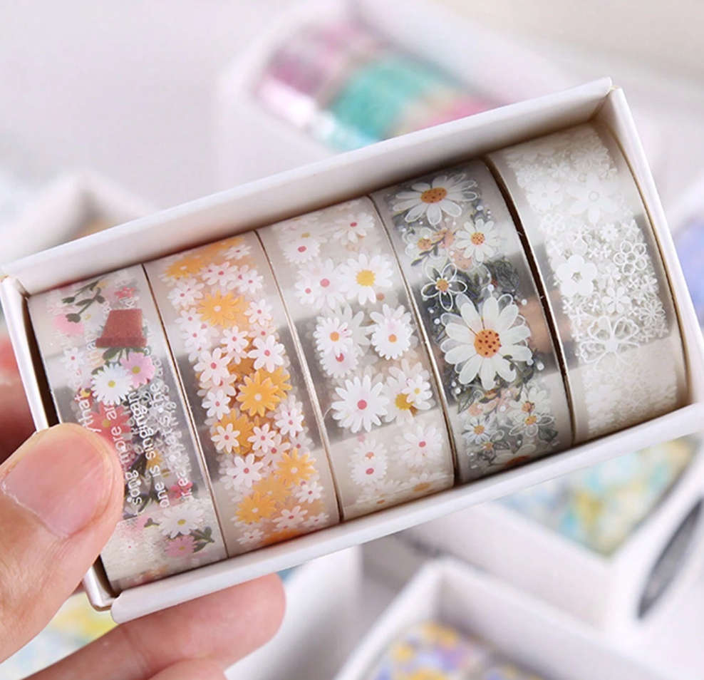 Daisy Pattern Washi Tape