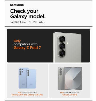 SAMSUNG GALAXY Z FOLD 7 PREMIUM TEMPERED GLASS SCREEN PROTECTOR 2PK | SPIGEN
